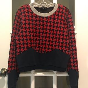 Long Sleeve Pattern Sweatshirt